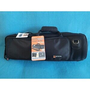 Protec C238 Trumpet Gig Bag Gold Series W/Sheet Music Pocket Black